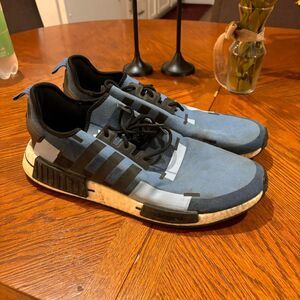 Adidas Men's Blue and Navy Trainers